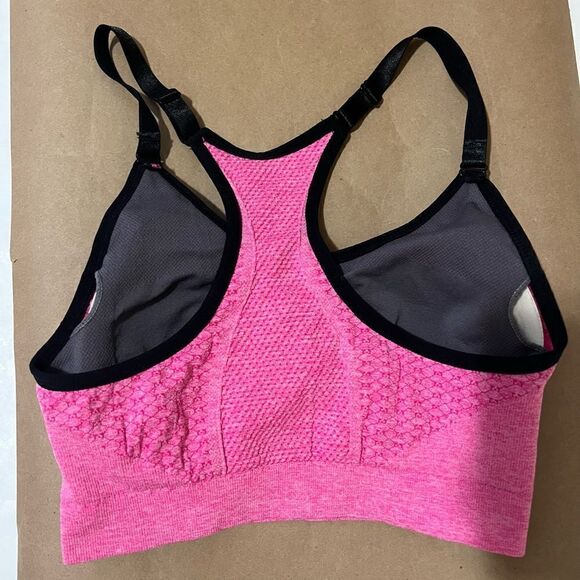 Qhome Women's Gym Yoga Running Push Up Full Cup High Impact Adjustable Sports Br - Picture 3 of 3